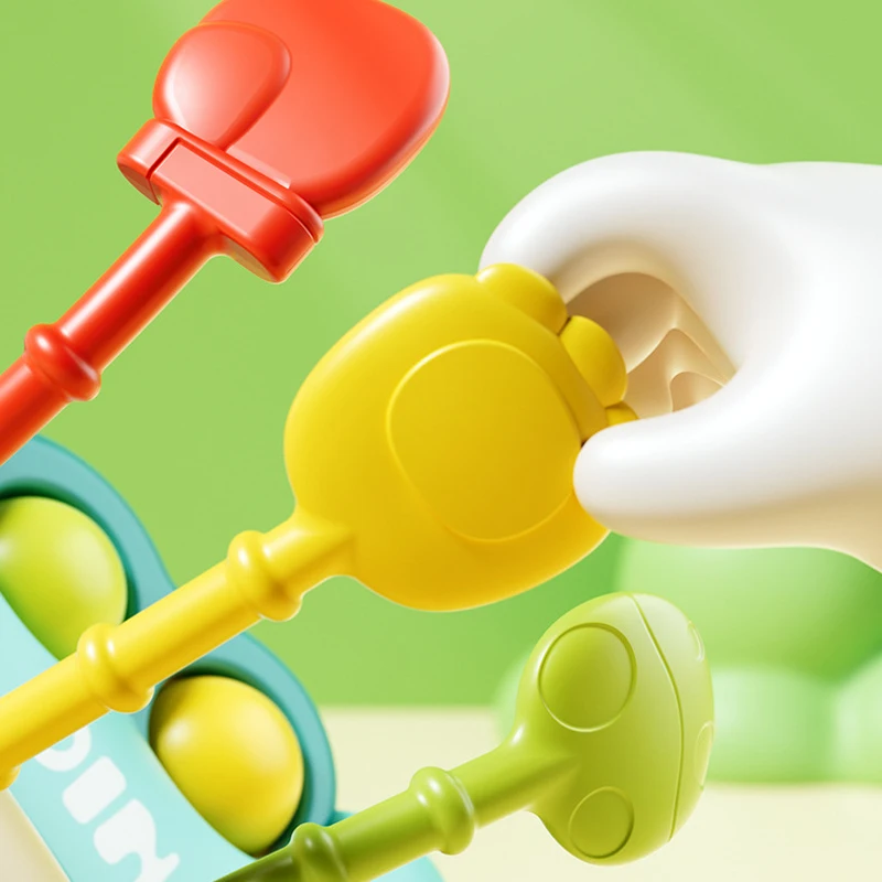 Giocattoli Montessori per bambini, giocattolo con cordino per dinosauri per neonati, giocattoli per la dentizione sensoriali, regali per bambini piccoli, ragazzi e ragazze