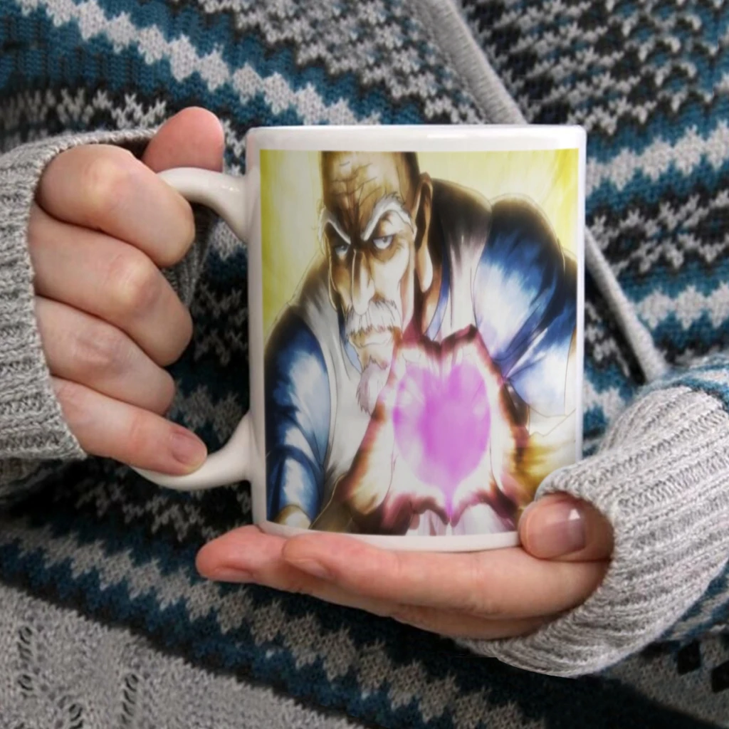 Anime HUNTER x HUNTER Gon Zoldyck Hisoka Ceramic Mug Perfect for Coffee Tea Double Sided Design for Unique Gift Idea