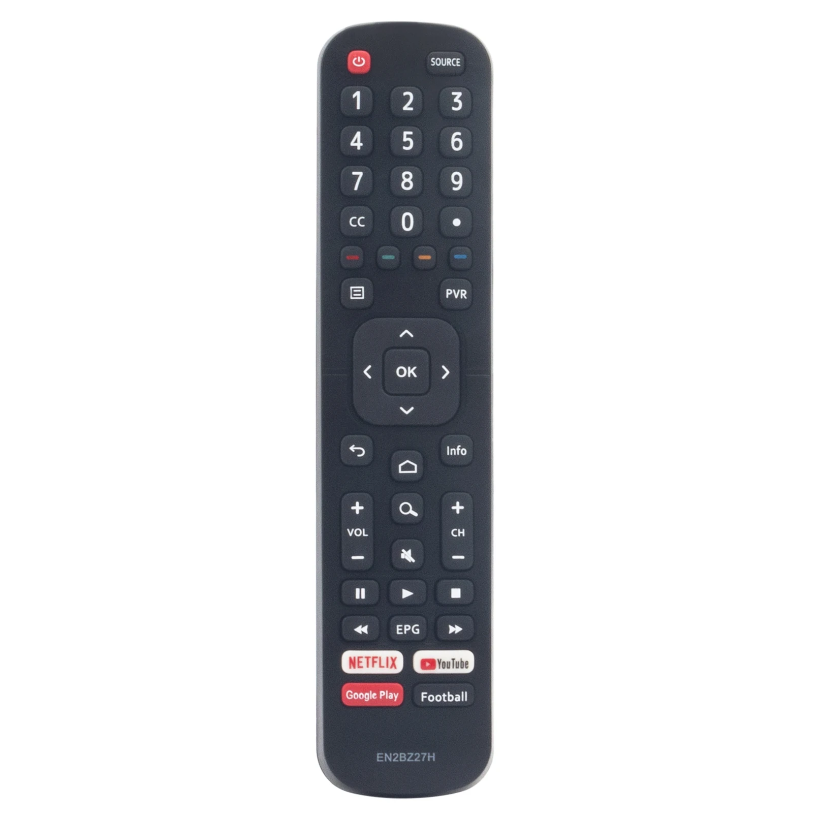 EN2BZ27H Replacement Infrared Remote Control Suit for Hisense TV EN2BW27H EN2BM27H EN2BQ27H 32S4 40S4 43R6 43S4 43S8
