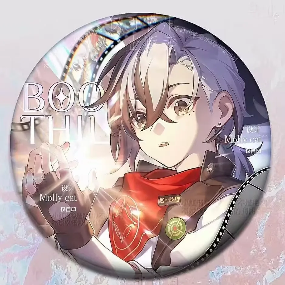 

Collapse: Star Rail, новая периферийная жесть «Портоо», 58 мм, значок, подвеска-рюкзак для друзей