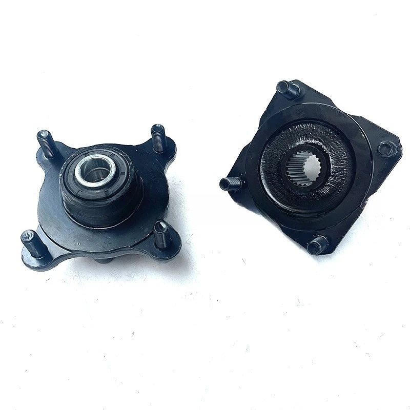 Suitable for DIY homemade four-wheel electric kart modification accessories, ATV front disc brake thickened flange fixing seat