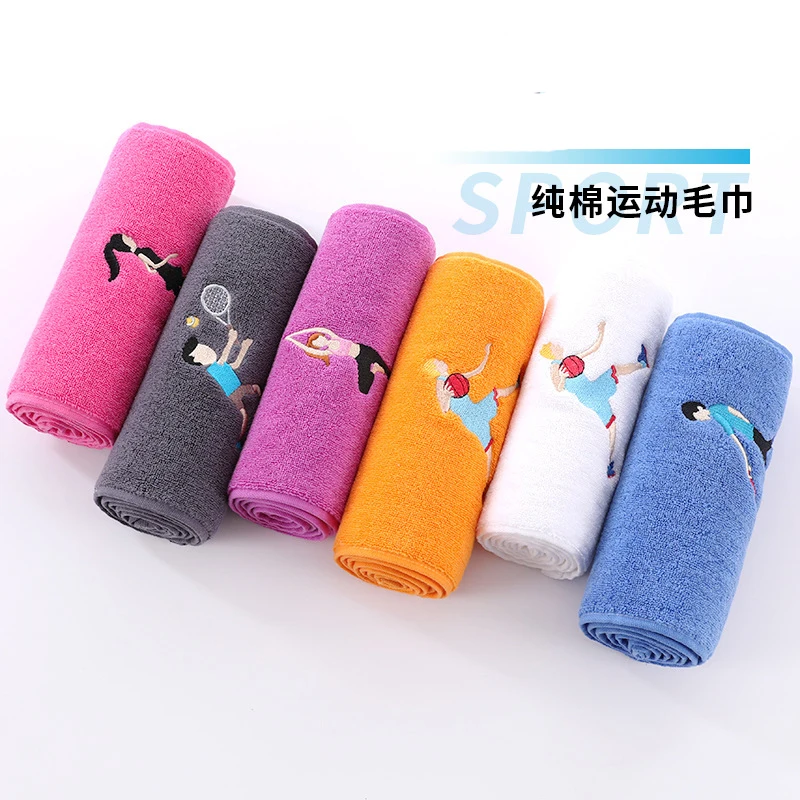 Pure Cotton Towel longer. M Sport Gym Running Wipes Yoga Towels Absorb Sweat Towels Monogrammed