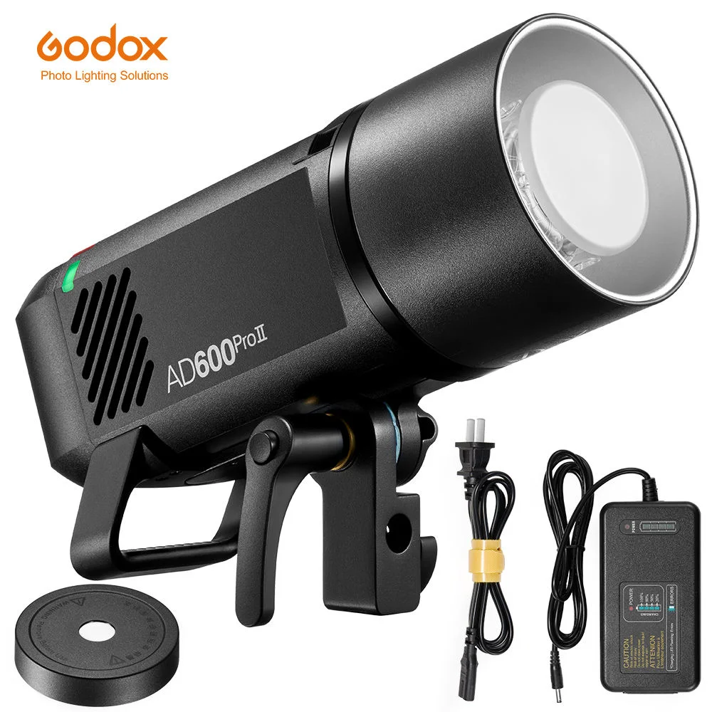 AD600PROII AD600PRO II Outdoor Flash 600W TTL HSS Built-in Li-on Battery 2.4G Wireless X System Strobe Light for Camera