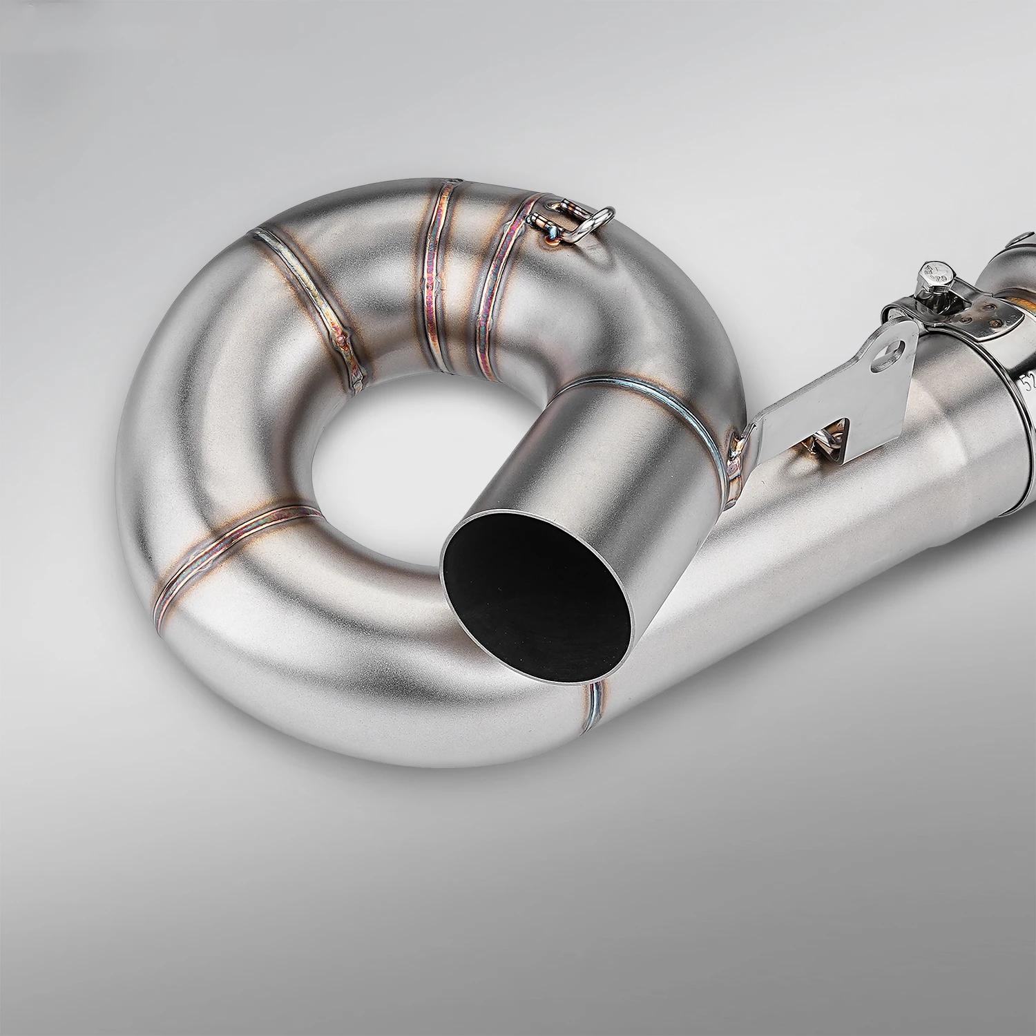 FOR 675SR-675SR CF675R Exhaust System Slip on Motorcycle Front Pipe Stainless Steel Tube Original Position Set of System