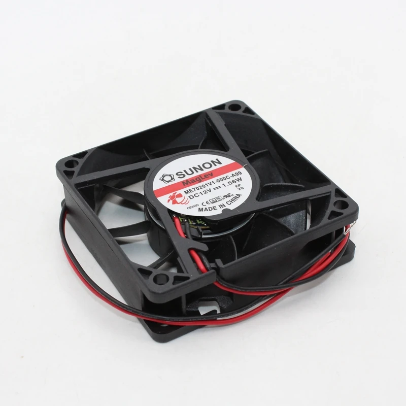 SUNON MF70201V1-000C-A99 DC 12V 1.56W 70x70x20mm 2-Wire Server Cooling Fan