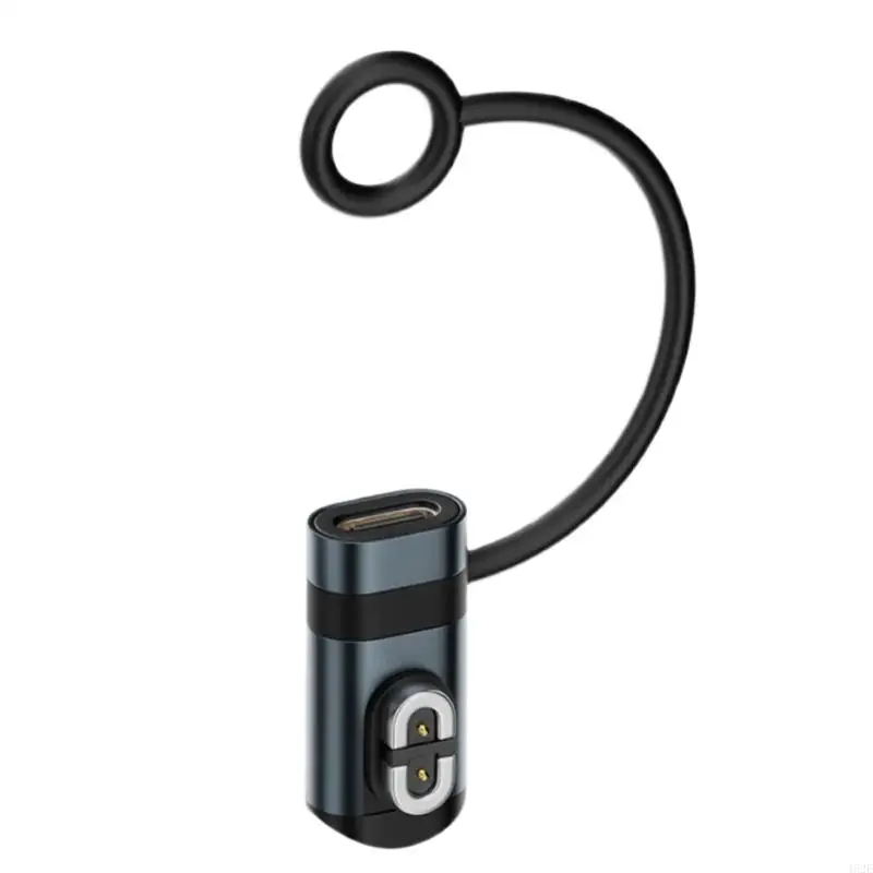 462E Type C Charging Connector Adapter Converter with Lanyard for ASC100SG AS100 Headphone Charging Adapter