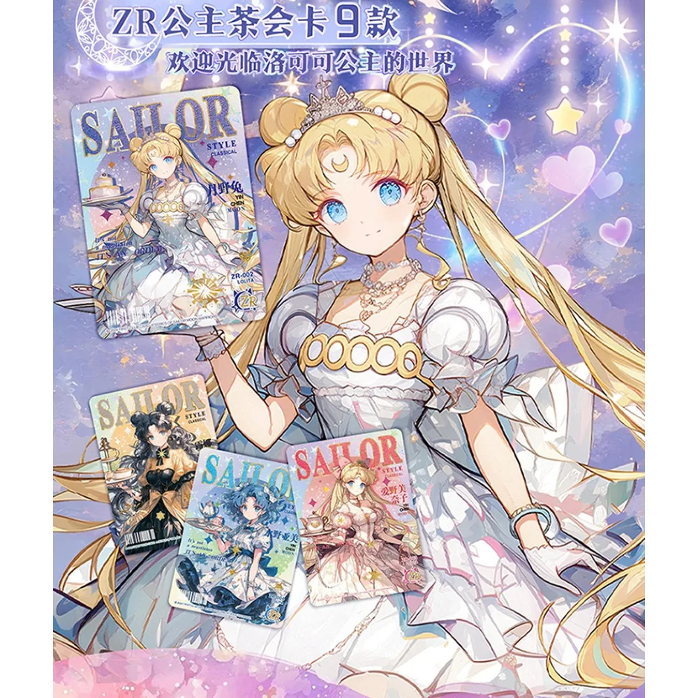 Cartes de Collection de dessins animés fantastiques, série cristal éternel, filles magiques, Surprise, thème de pâques, figurines exquises, cadeau créatif