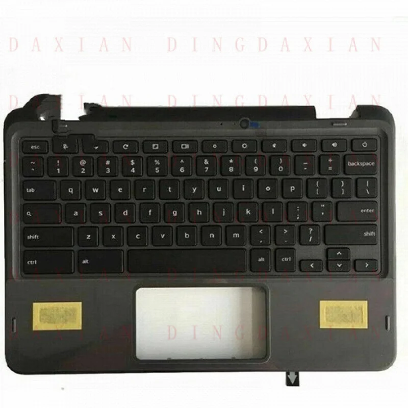 

Новая крышка-накладка (пальмрест) с клавиатурой 2-в-1 для DELL Chromebook 11 3100, артикул 0WFYT5 WFYT5