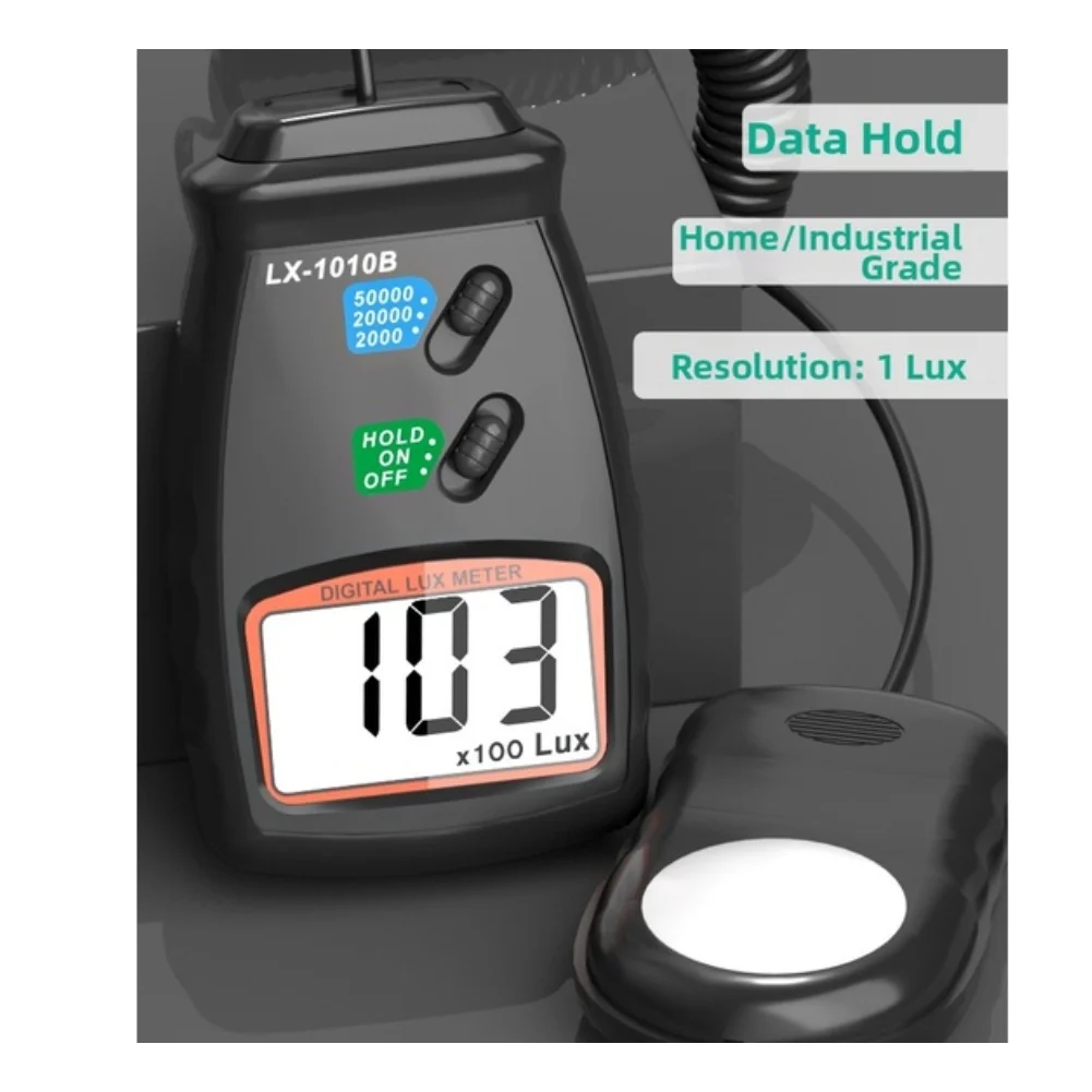 Handheld Illuminometer with 2 Hz Sampling Frequency and Stable Readout for Consistent Light Intensity Monitoring