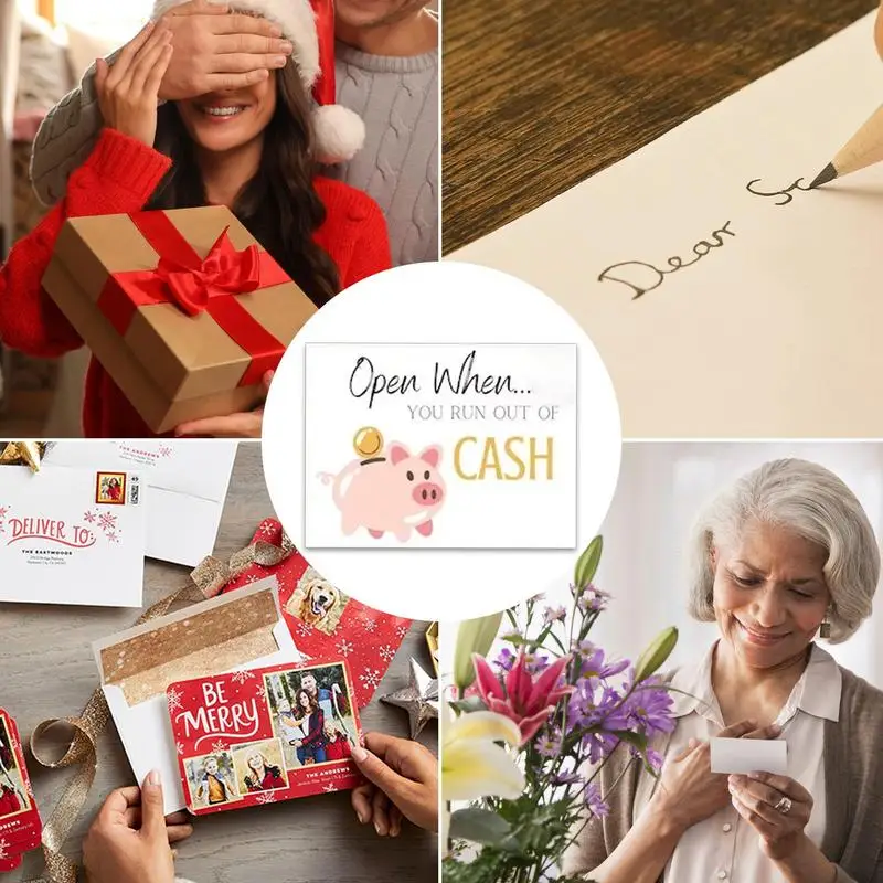 Open When Letters Handwritten Greeting Card Envelope 24pcs Student Letter Writing Away From Home College Gifts Anniversary