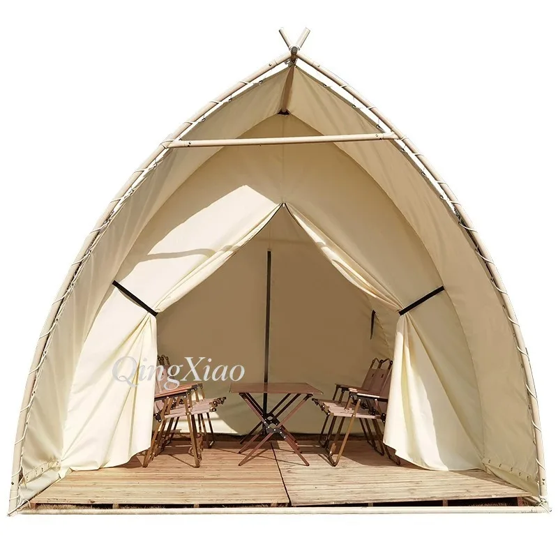 

Sailboat Shaped Tent Waterproof UV Protection Outdoor Canopy for Restaurant Cafe Beach Heavy Duty Steel Frame Shelter 3x3m 4x3m