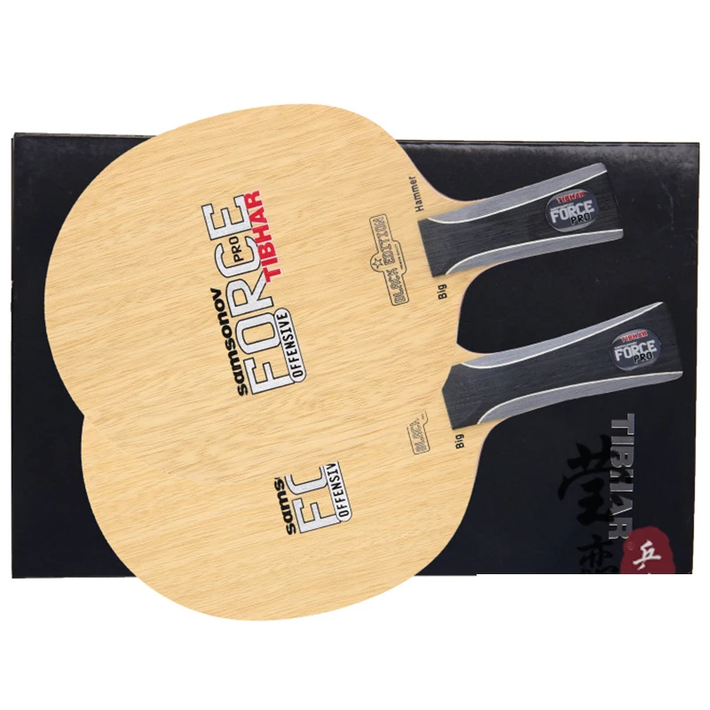 

Tibhar Samsonov Force Pro table tennis blade fast attack with loop ping pong racket