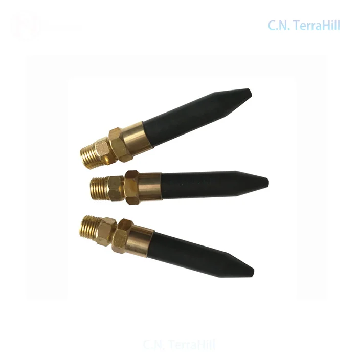 Brass Pressure Reducer Inflator Valve Angled Balloon Air Nozzle for Inflation Medium Duty