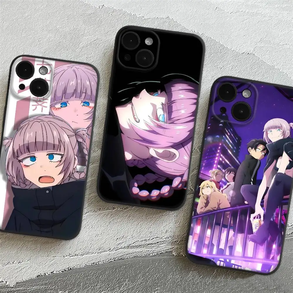 فتاة لطيفة أنيمي C-CALL OF THE Night لهاتف Apple iPhone 17 16,15,14,13,12,11,Pro,Max,Mini Wave Oil Back Short #1