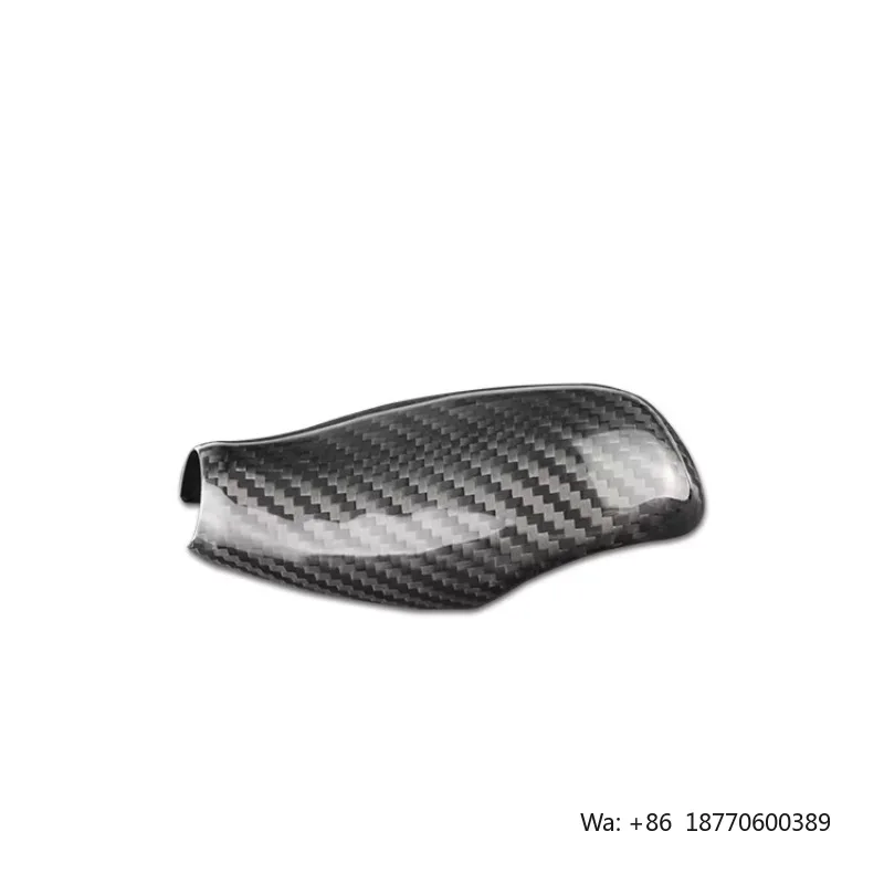 

ES Carbon Fiber Car Interior Accessories Car Gear Shift Knob For BMW 5 6 7Serises 18-20 Style Car Decoration Accessories Sticker