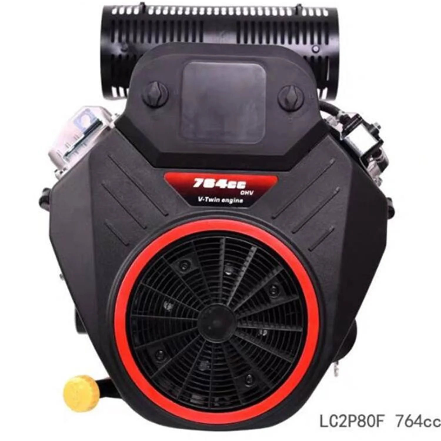 Commercial Grade 25HP 14.4KW 764cc V-Twin Vertical Shaft 4 Stroke Air Cooled  Engine For Lawn Mower Garden Tractor