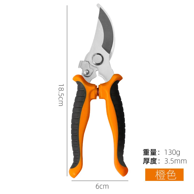 Ciseaux de cueillette de fruits de jardin en acier inoxydable, ciseaux de jardinage multifonctionnels non alds, ciseaux d\'élagage à économie de