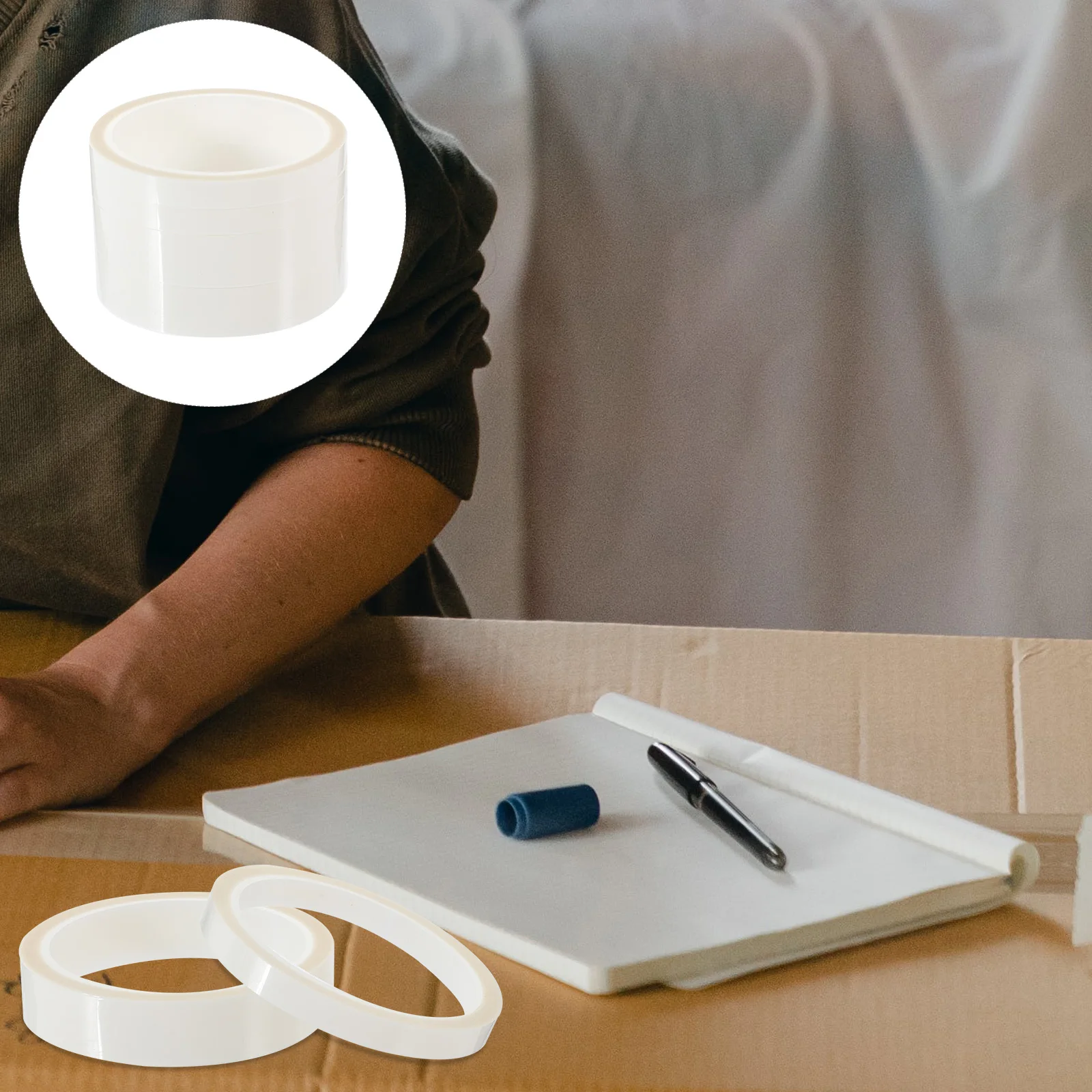 

4Pcs SmoothSurface Insulation Tape Durable Pet Material Tape For Circuit Board Protection And Thermal Insulation