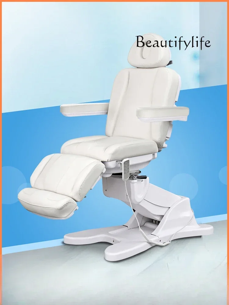 

salon furniture Multifunctional electric beauty bed can lie down and massage beauty salon special eyebrow tattoo bed comfortable