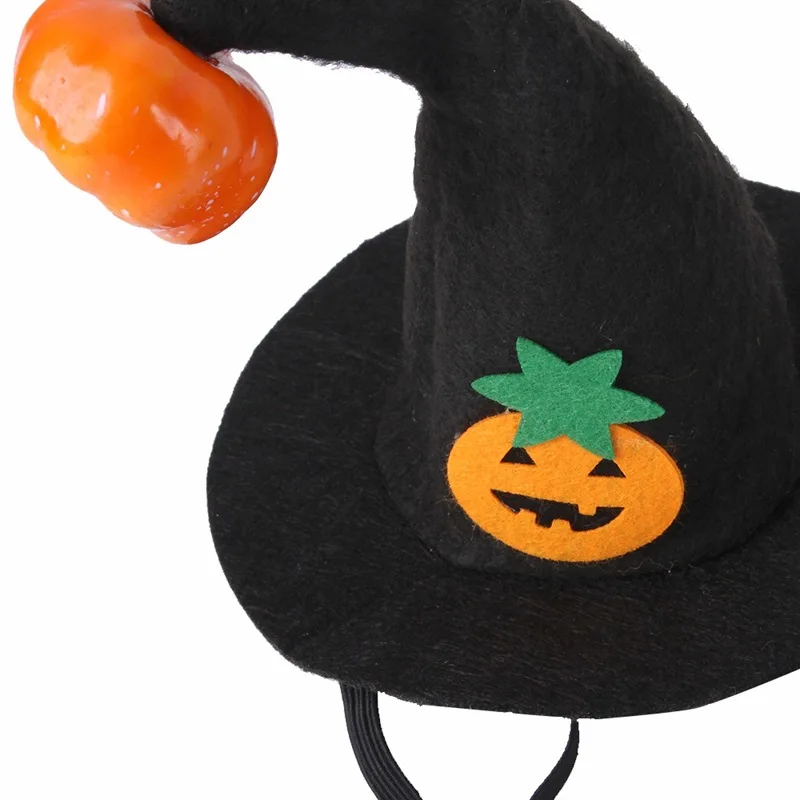 

Pet Halloween Supplies Cat and Dog Headdress Pumpkin Smiley Headdress Cat and Dog Halloween Hat New