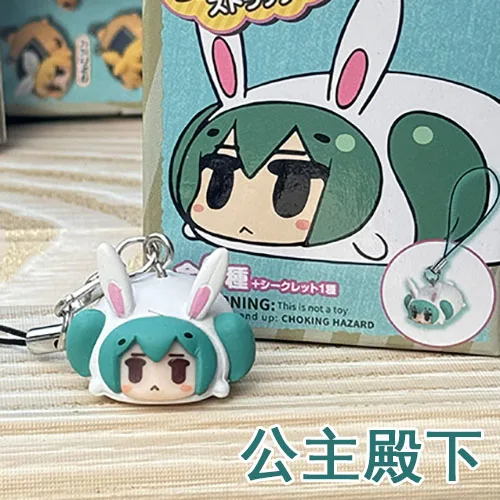 Vocaloid Hatsune Miku Len Rin PVC Mini Figur Modell Puppe Spielzeug Tasche Kleiner Anhänger Schlüsselanhänger Zubehör Geschenk