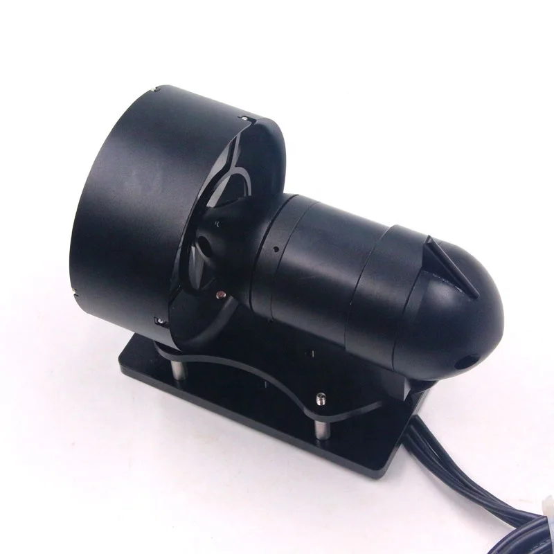 DS-02 PRO IPX8 27V 12KG Thrust Waterproof Azimuth Thruster 24V CNC Metal ROV RC Boat Robot Submarine POD BLDC Motor Direct Drive