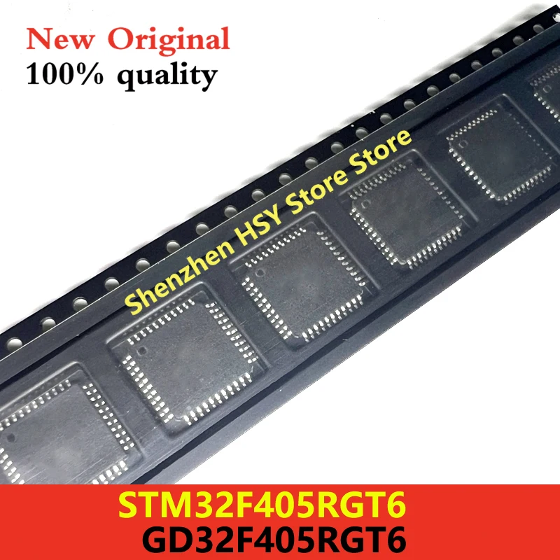 

(1piece)100% New STM32F405RGT6 GD32F405RGT6 STM32F405 32F405RGT6 GD32F405 RGT6 QFP-64