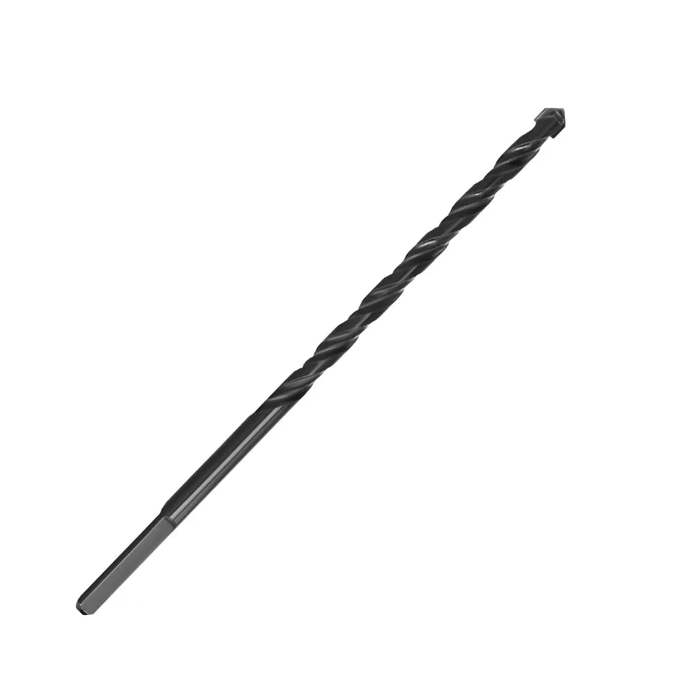 

Black Drill Bit Extended Drill Bit 12x204mm 6x151mm 8x182mm Alloy Black Drill Bits Parts Triangle Handle Drill Bit