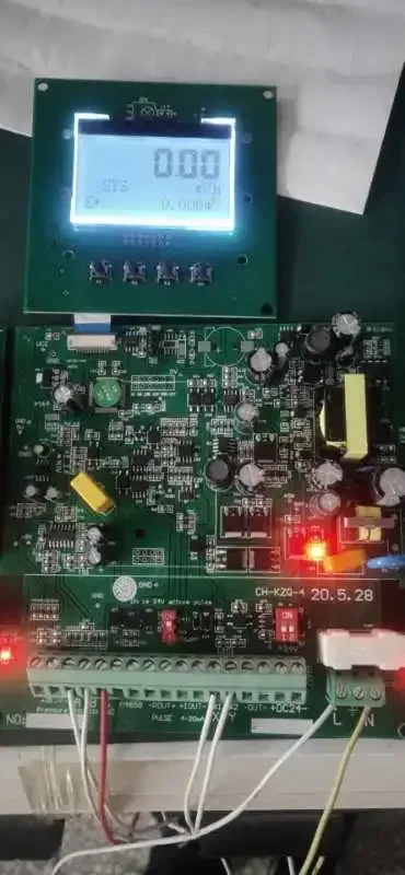 Electromagnetic flow meter magnetic flowmeter head without enclosure integrated remote type PCB circuit board