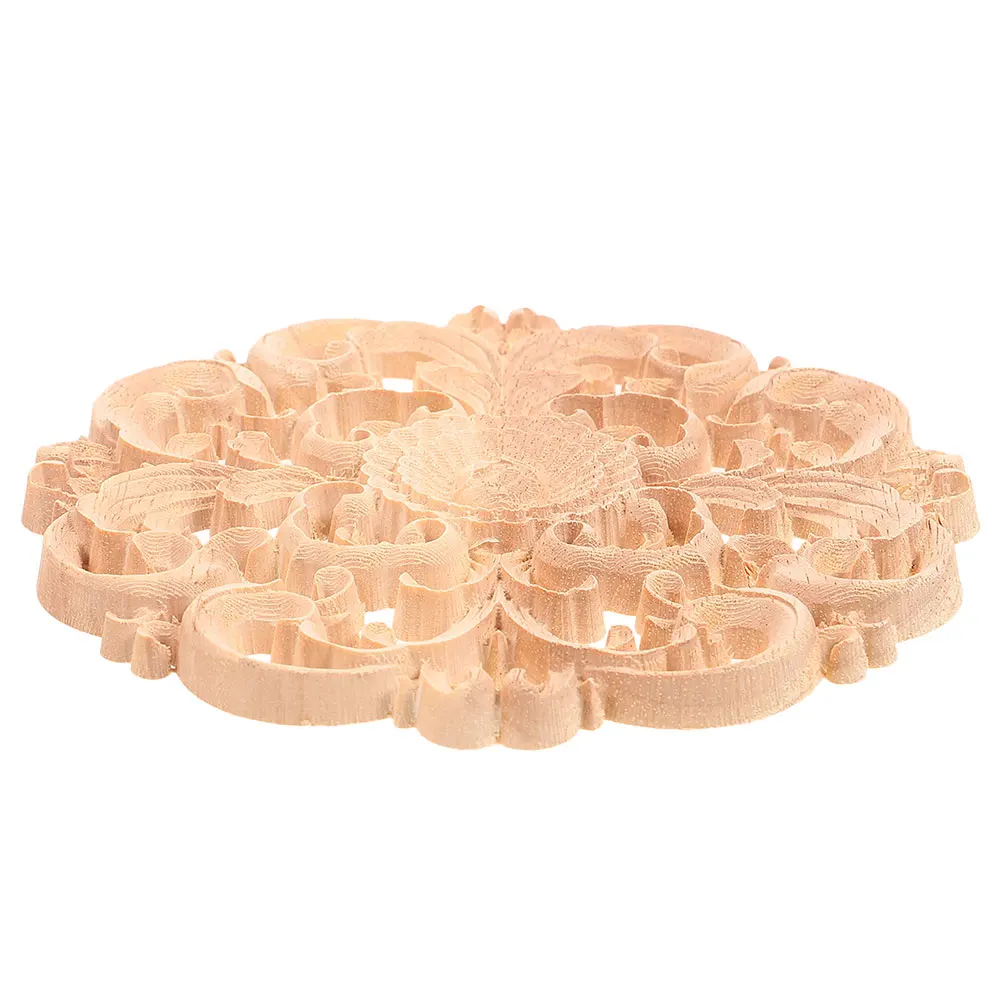 

Wood Carving Decoration Carved Decorations Onlay Applique Solid Decorative Onlays Decals