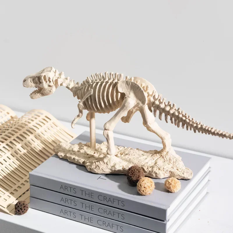 Dinosaur Fossil Skeleton Model Decoration, Home, Living Room, Study, Office, Desktop, Jurassic Tyrannosaurus Rex Decoration