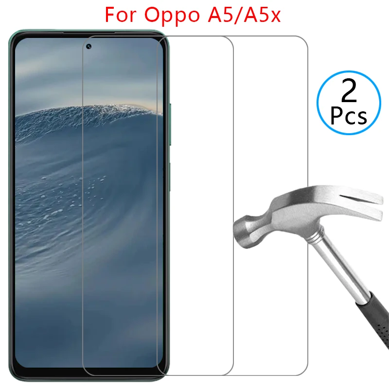 Funda de teléfono para Oppo A5 Pro/A5X, cristal templado para Oppo A5/A5X/A 5/X/5X/5A/A5Pro/Ax5 4G/5G, cubierta trasera para Oppo A55G/Pro5G/4G/5G