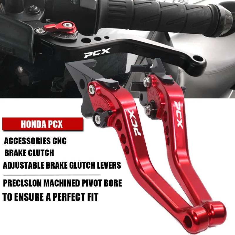 For PCX 125 PCX125 PCX 150 PCX150 Motorcycle Accessories Short Brake Clutch Levers 8 Colors