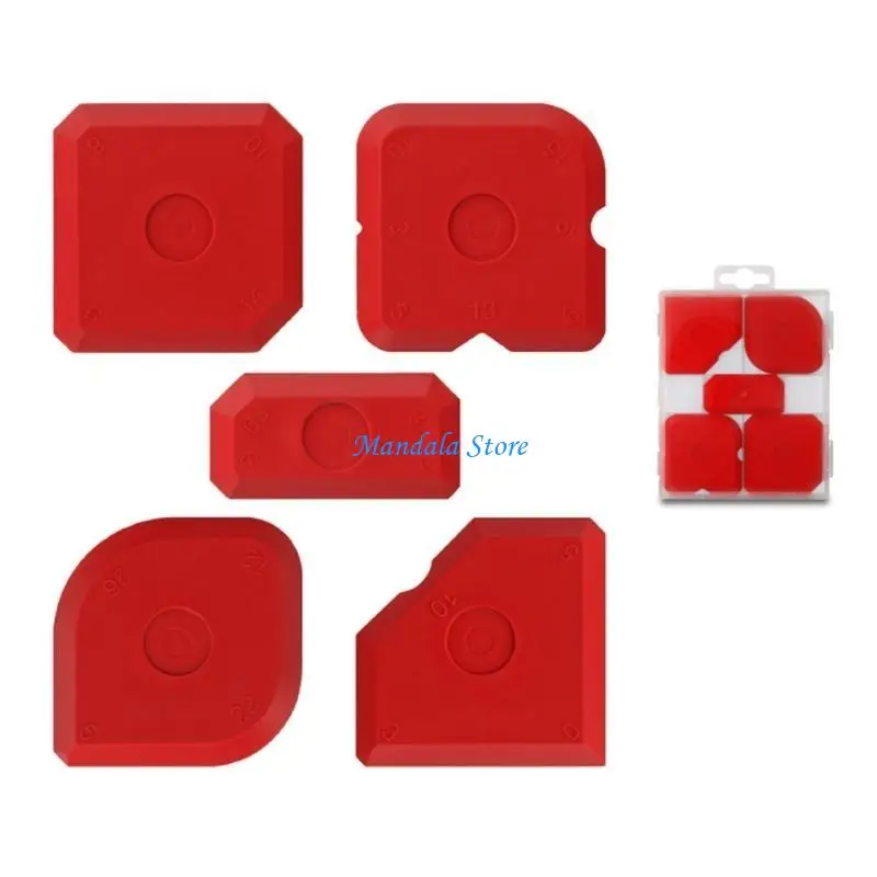 U2JC Silicone Sealant Spreaders Spatula Scrapers For Door Finishings Caulking Tool