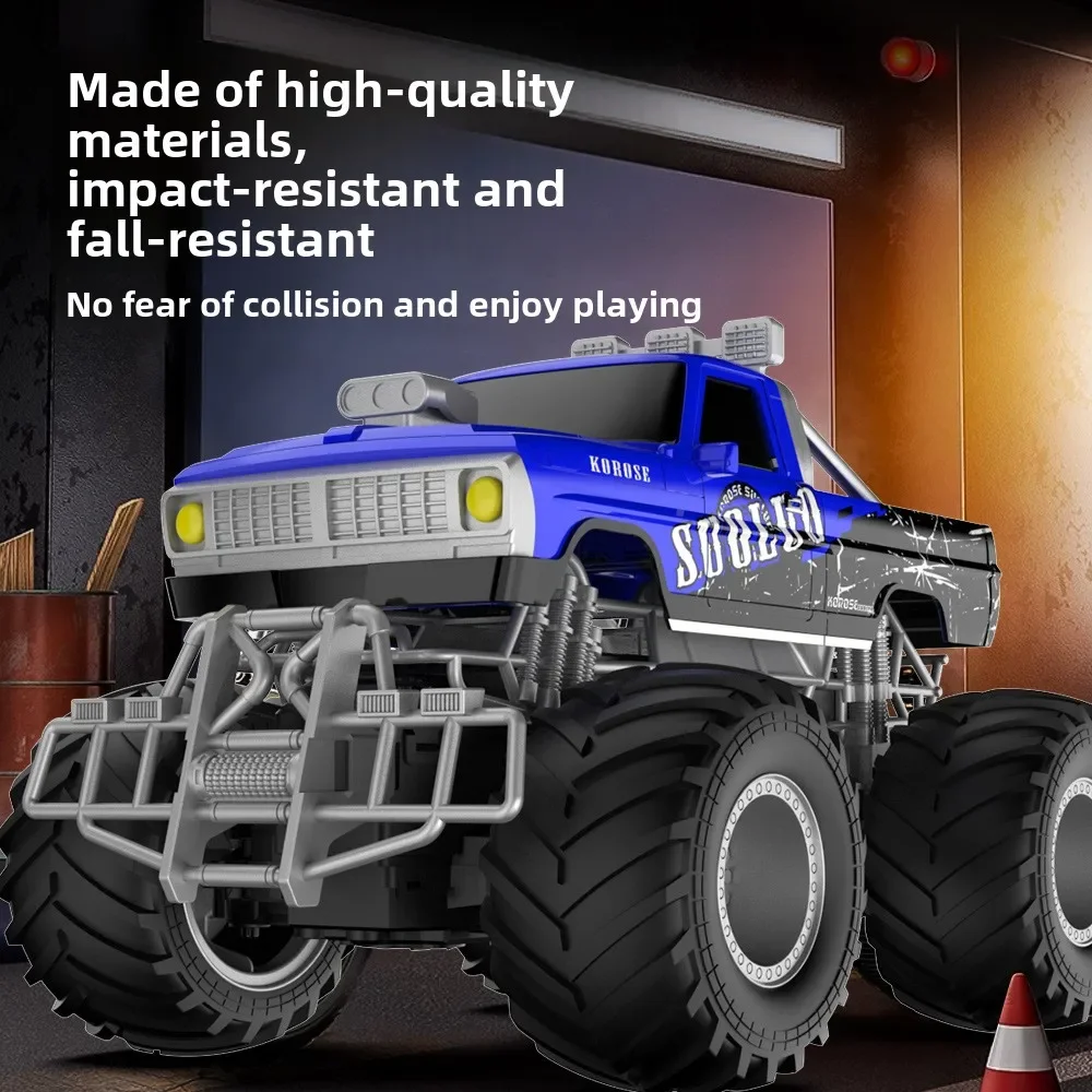 

JJRC2.4G remote control off-road climbing car graffiti monster pickup truck model remote control car children's toys wholesale