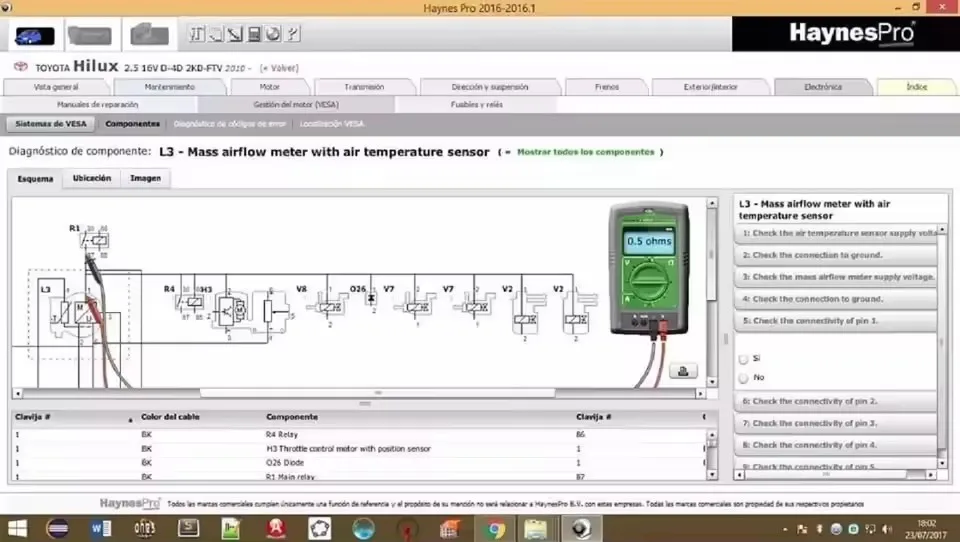 

Haynes pro Automotive Vivid Workshop DATA 2018.01 (Atris-Technik) Europe Repair Software link car electrical diagram Repair