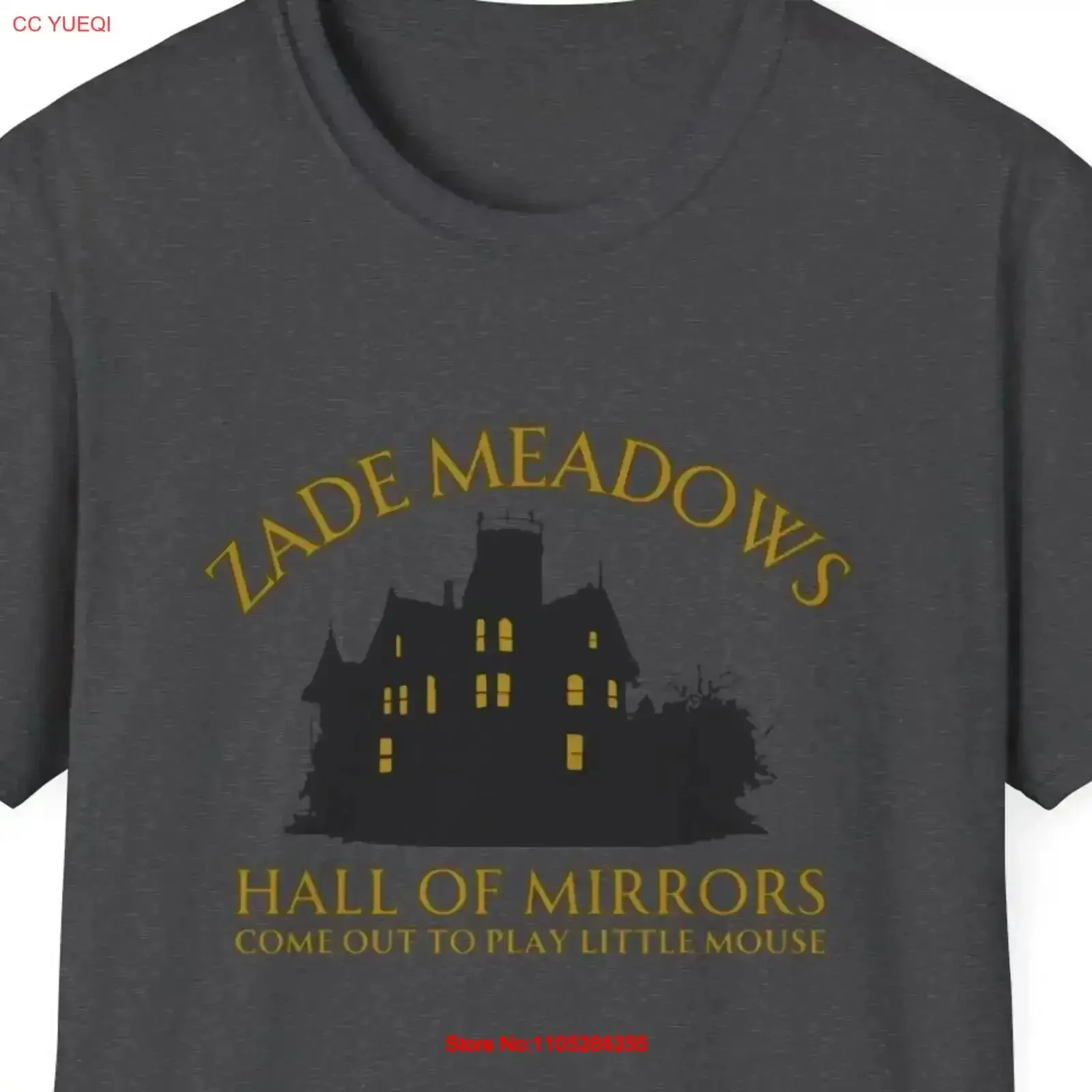 Zade Meadows T Shirt Haunting Adeline Merch Bookish vintage Washed Breathable fashion Stylish Comfortable streetwear vintage