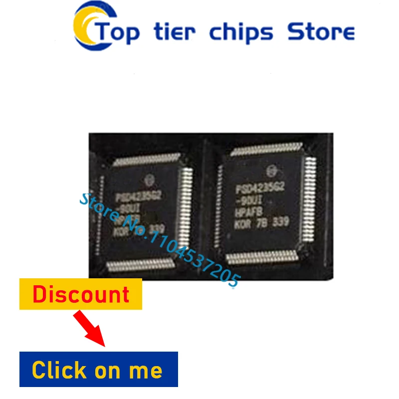 PSD4235G2-90UI IC FLASH 4M PARALLEL 80LQFP ic chips 1pcs/lot