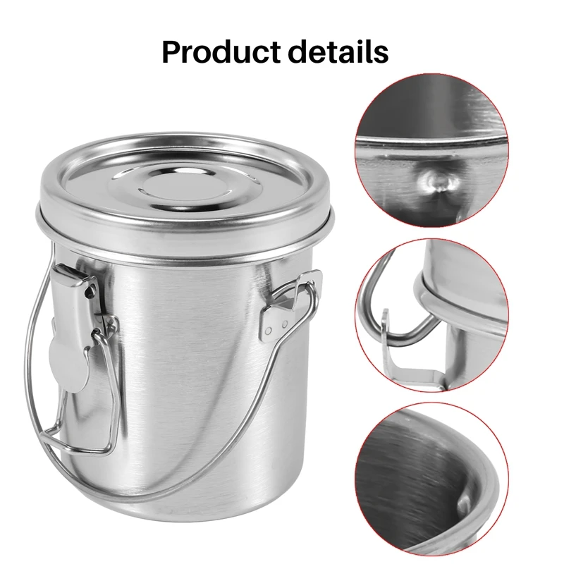 دلو غسيل فرشاة الطلاء المحمول ، وعاء القلم الفولاذ المقاوم للصدأ ، غسالة فرشاة الطلاء بالزيت بالألوان المائية ، اللوازم الفنية ، عبتان