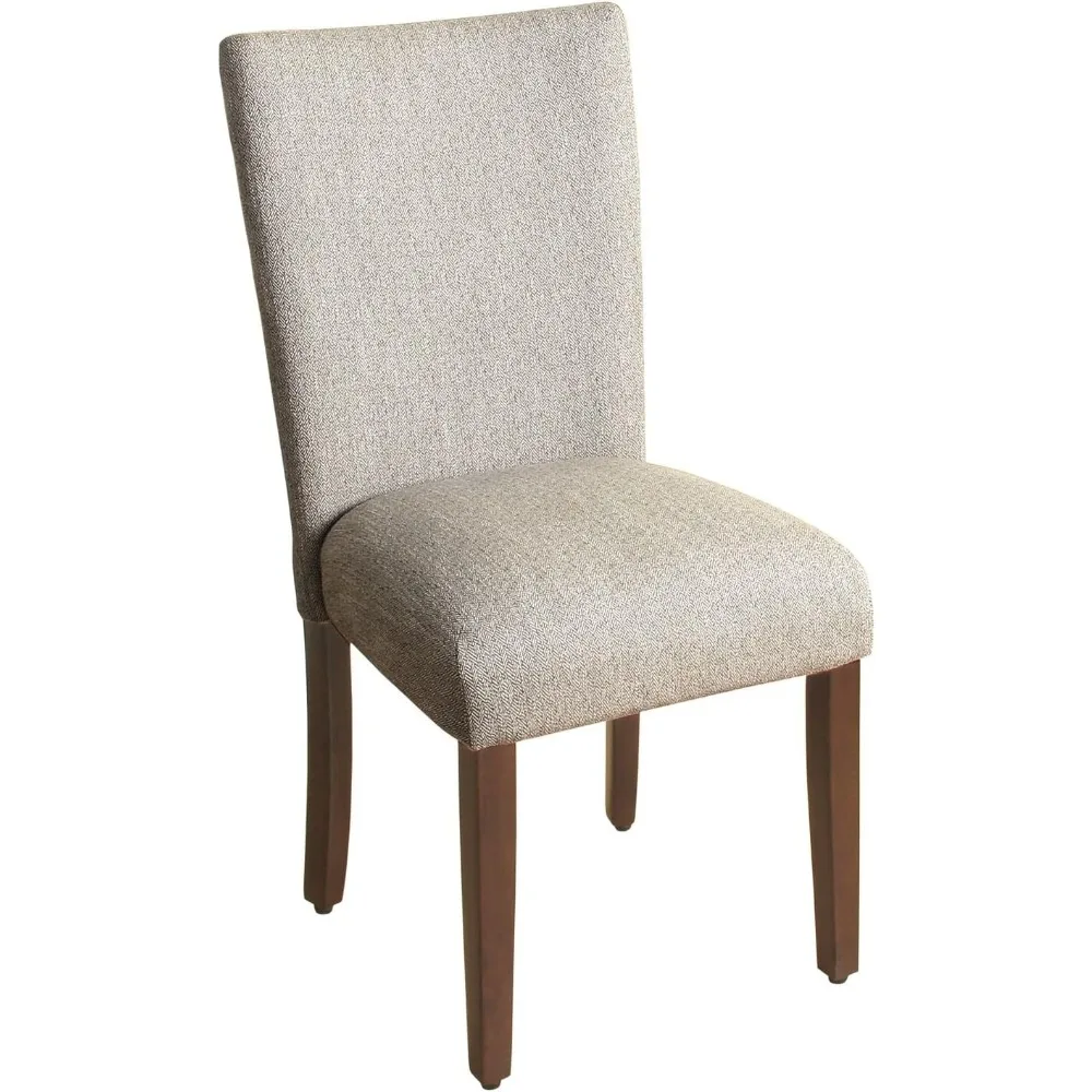 

Parsons Classic Upholstered Accent Dining Chair, Single Pack, Light Grey