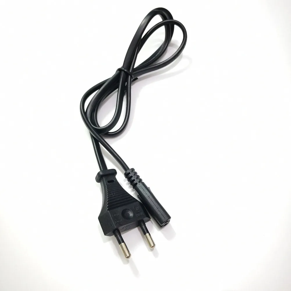 200pcs Universal 1m 8 Eight Tail Power Supply Cable for PS2 PS3 Console US EU Plug