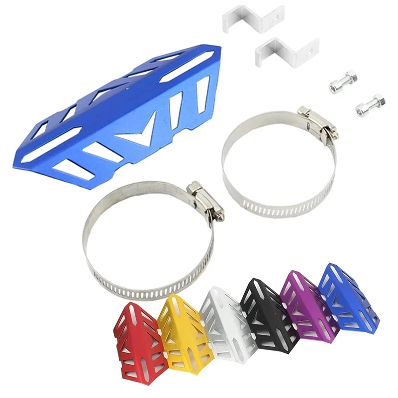 Motorcycle Universal Modification Front Fork Dust Damper Shocks Absorber Spring Cover Dust Safety Aluminium Protection Parts