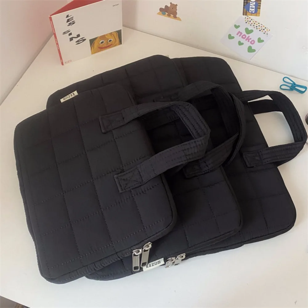 

Soft Cotton Laptop Sleeve Portable Puffy Laptop Protective Pouch Anti-fall Waterproof Notebook Bag for Ipad Macbook Lenovo Hp