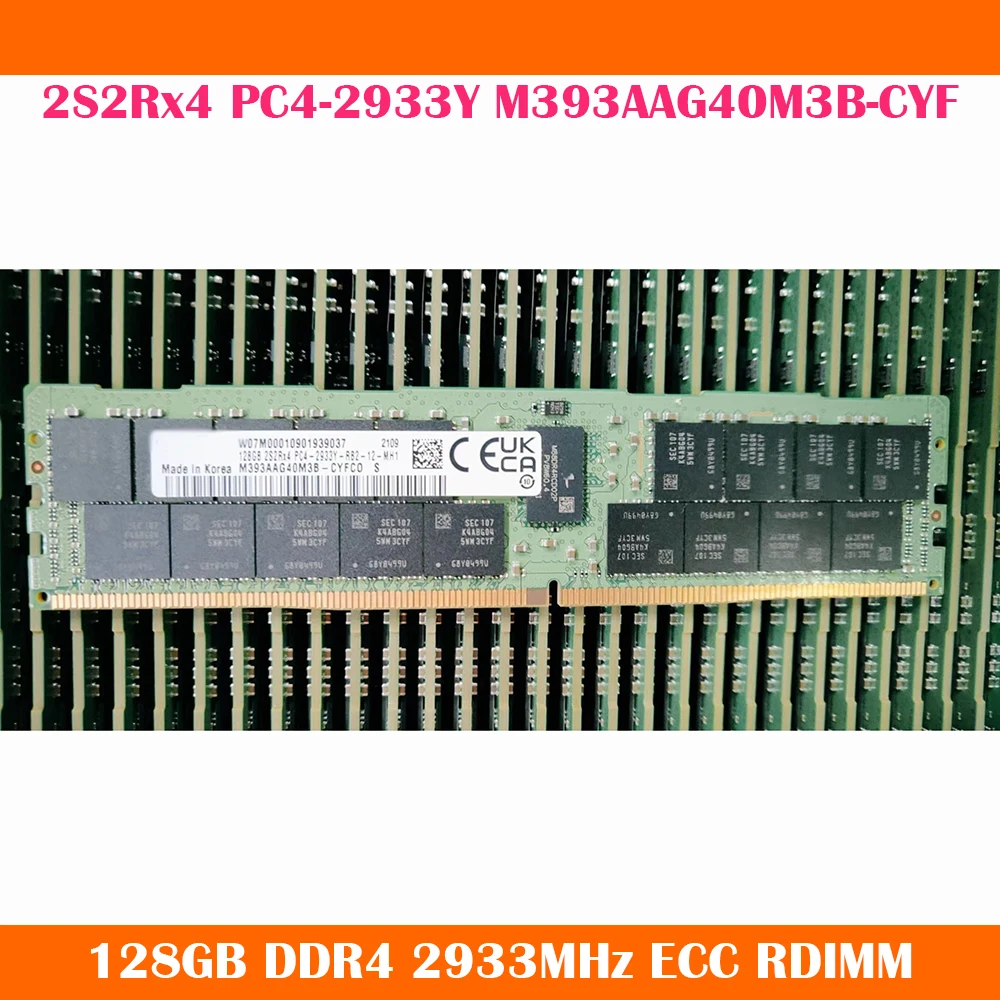 High M393AAG40M3B-CYF RAM 128GB 2S2Rx4 ECC DDR4 Memory