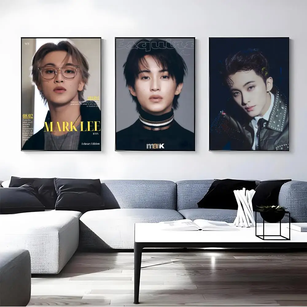 Singer Mark Poster Self-adhesive Art Waterproof Paper Sticker Coffee House Bar Room Wall Decor