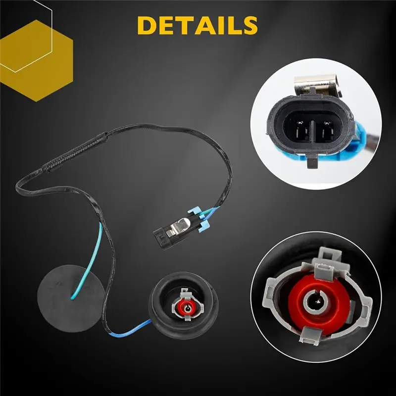 Dual Knock Sensors With Wiring Harness And Intake Manifold Gasket Kit For Chevy Silverado Replace 12601822,89060413-L94A