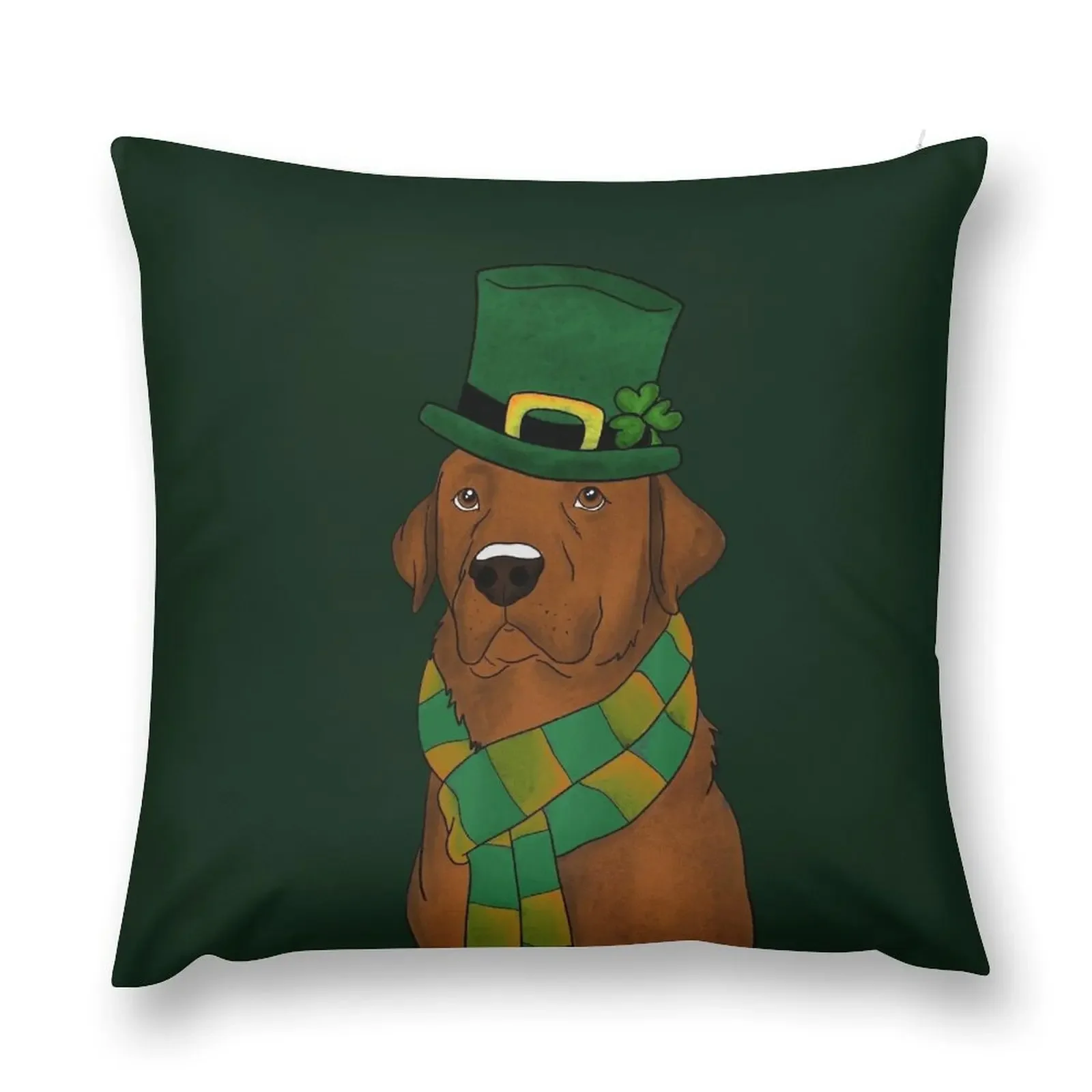 

Irish Labrador Throw Pillow Cushion Covers For Living Room Christmas Pillowcase pillow