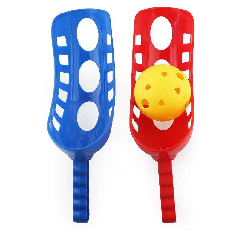 1 Set Bambini Scoop Ball Toy Sport all'aria aperta Cattura palle Set di giochi Lancio e cattura Giocattoli interattivi genitore-figlio Gioco di lancio da giardino