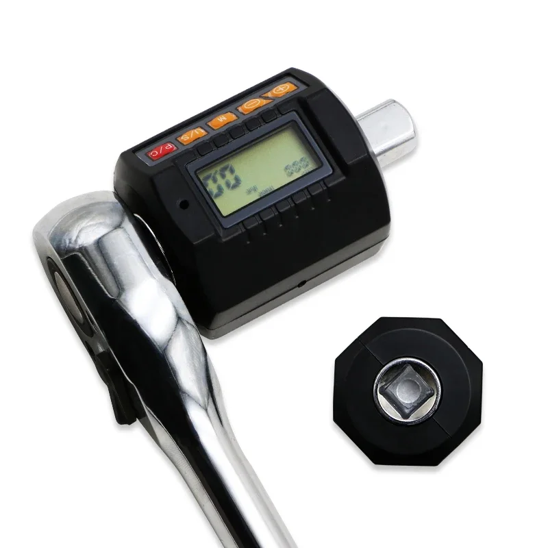Digital Torque Meter Mini Torque Adapter 1/2'' With Backlight Ratchet Wrench Set Car Bike Repair Torque Wrench Set 4