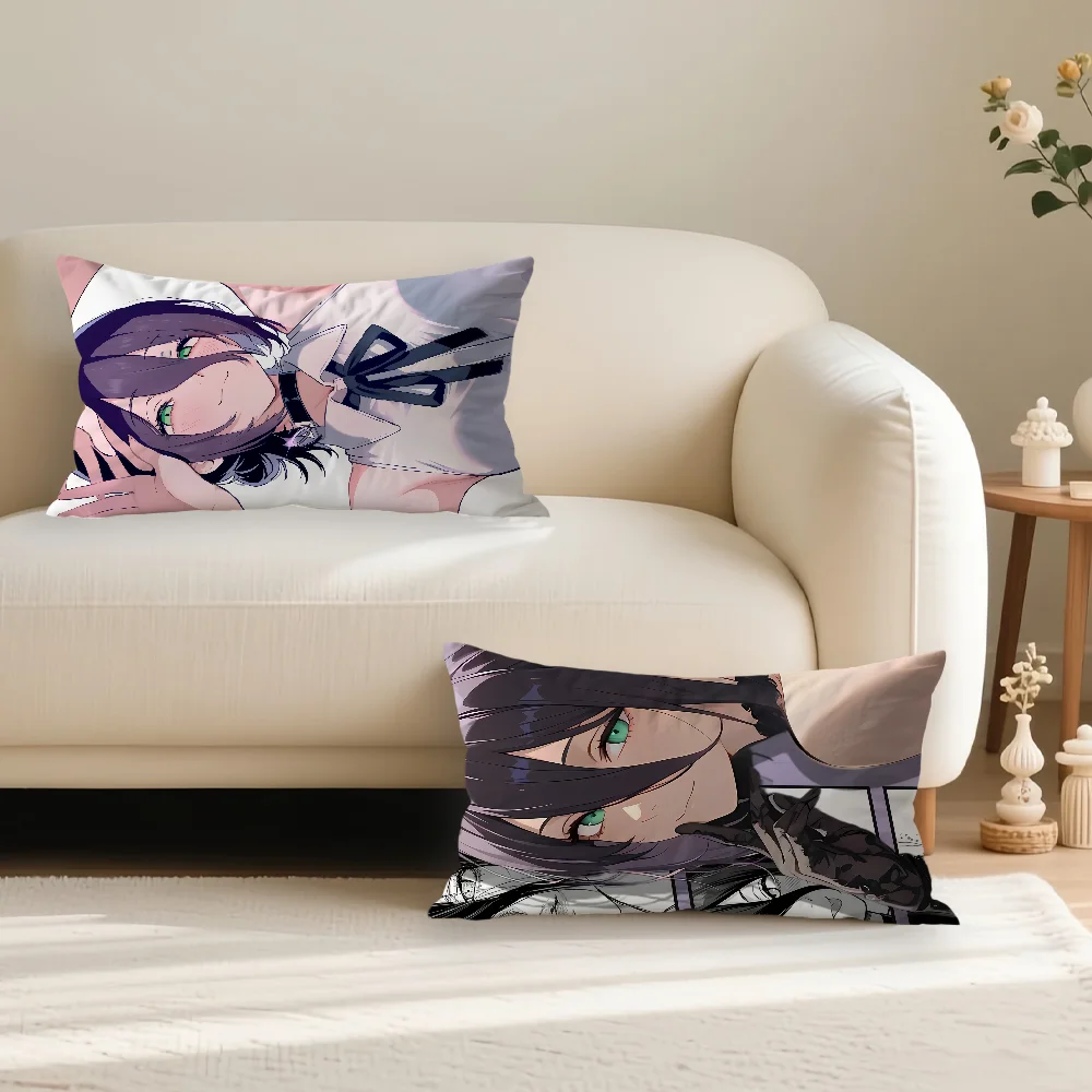 

C-Chainsaw M-Man Reze Arc Pillow Case Suitable For All Seasons Home Decoration Cushion Cover Suitable For Livingroom Bedroom